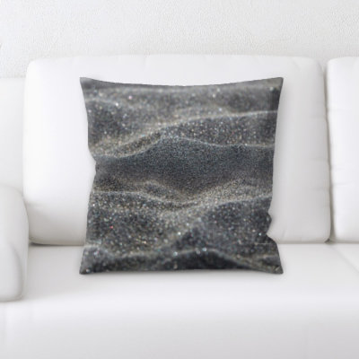 Microsuede Throw Pillow
