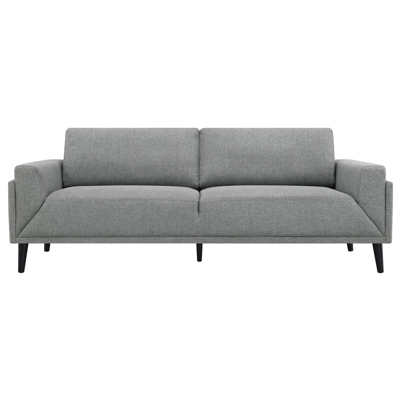 Canapé Birju, Mélange de polyester gris, H 33 po x l 87 po x P 35 po