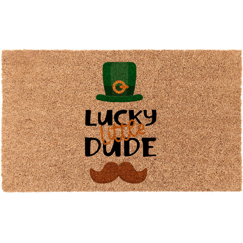 Gedeus Non-Slip St. Patrick's Day Outdoor Doormat