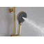 Pomme de douche réglable avec valve brute-81142965