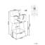 Panaca Upholstered Counter Stool with Metal Frame-473863673