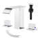 Widespread 2-handle Bathroom Faucet with Drain Assembly
