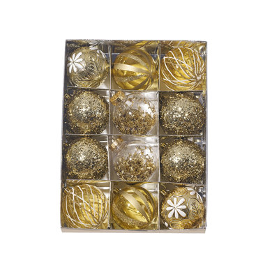 Nouveauté Produit Décoration de Noël costume Paillettes de Noël Boule de Noël en forme de PE spécial Boule de Noël suspendue