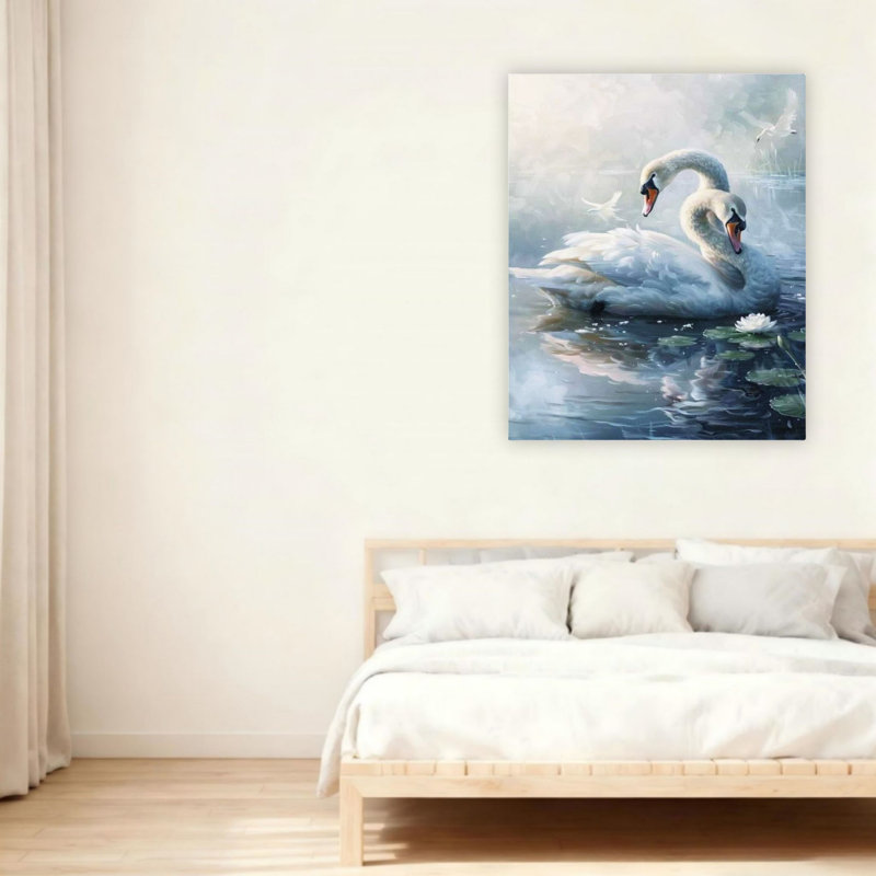 Élégant art mural sur toile sans cadre 24 "x 36"