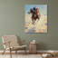 "Indian Rider" par William Robinson Leigh - Art mural sur toile tendue avec châssis-1944691561