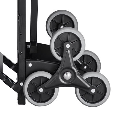 Stair Climbing Cart Heavy Duty Folding Hand Truck Dolly 460 lbs 6 Wheels -  VEVOR, TCSPLCHS460LUZUQRV0