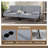 Cashten Single 65'' Upholstered Convertible Sofa-215414776