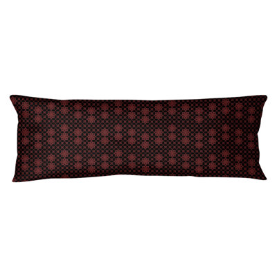 Coussin lombaire en treillis