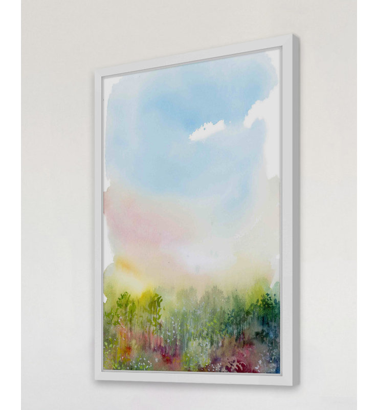 " Spring Meadow " by Lindsay Megahed, 45" H x 30" W x 1.5" D