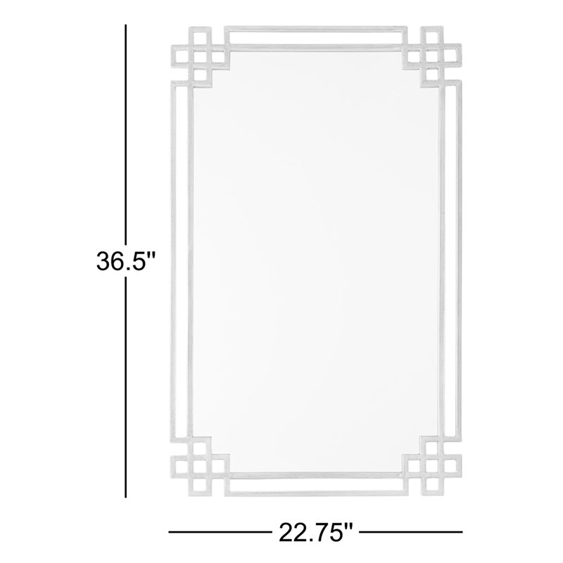 Estref Rectangle Metal Wall Mirror