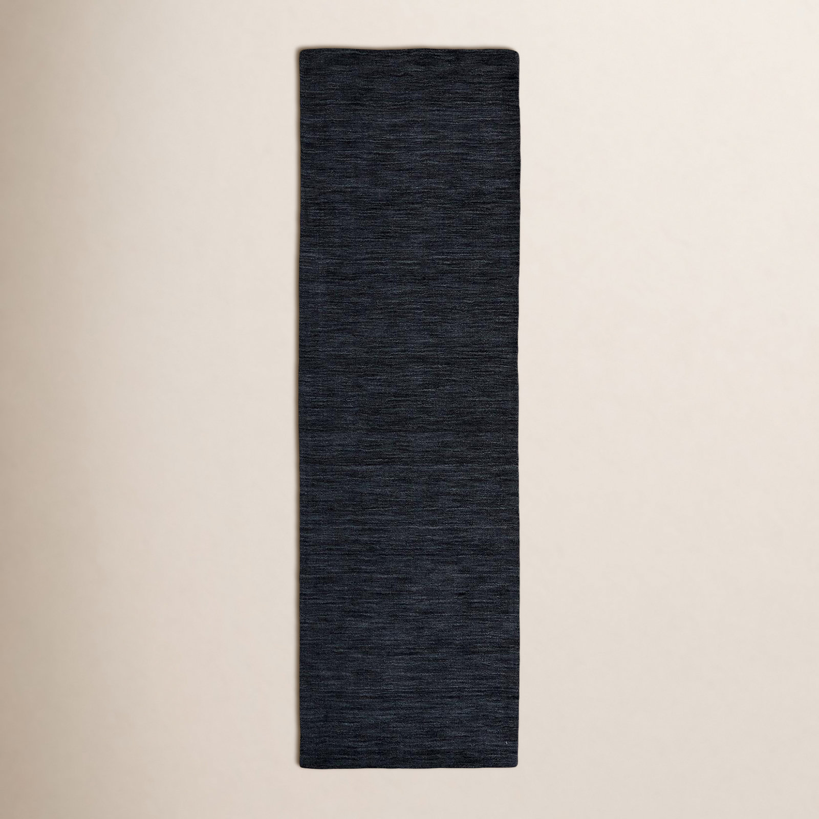 Kaden Hand-Woven Wool Shag Rug, Brown, Runner 2'6" x 8'