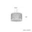 Sarella 8 Light 16in x 10in Pendant in Antique Silver with Clear Heritage Handcut Crystals-1487795483-1487795481