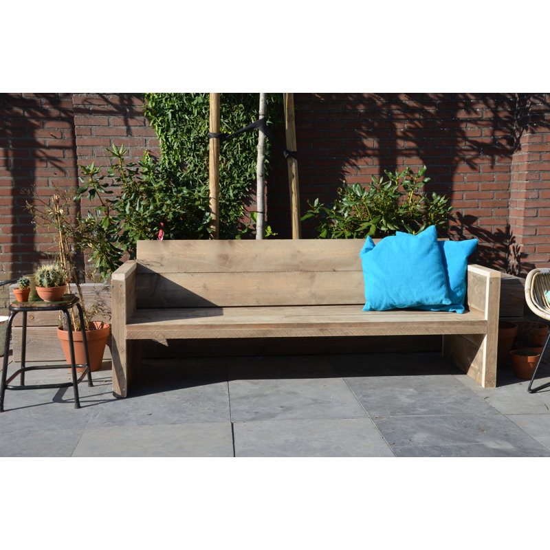 Pirtleville Manufactured Wood Wood Outdoor Bench