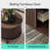 Leathia Fluted Coffee Table With Storage