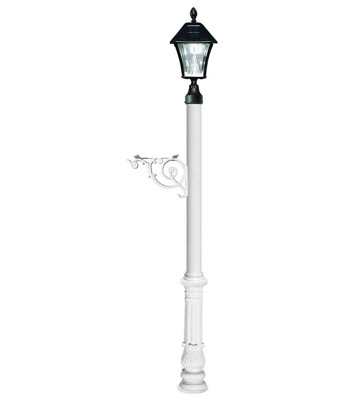 Lewiston Mailbox 61" H In-Ground Decorative Post