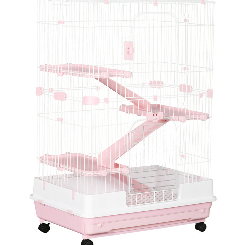 Cage à lapin avec roulettes Rabbit Hut