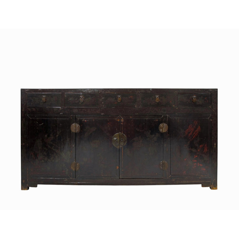87.4 in. W Solid Wood Sideboard
