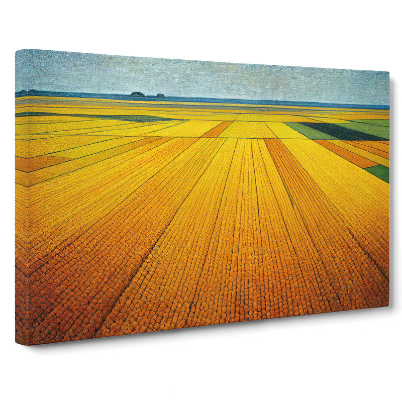 Virtuous Wheat Field - Wrapped Canvas, 40cm H x 60cm W x 3cm D