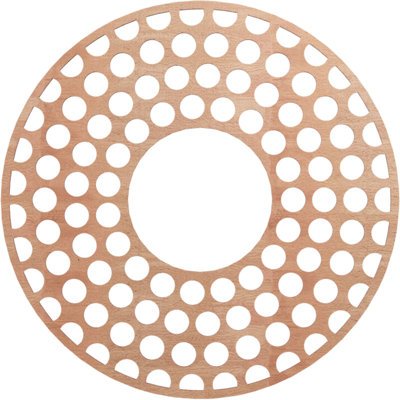 Médaillon de plafond 28 "x 28" x 10 1/8 "x P 1/4" Fink