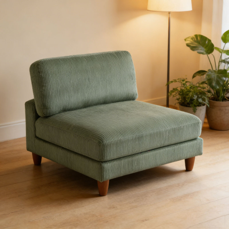 Chaise de salon sans accoudoirs 1pc