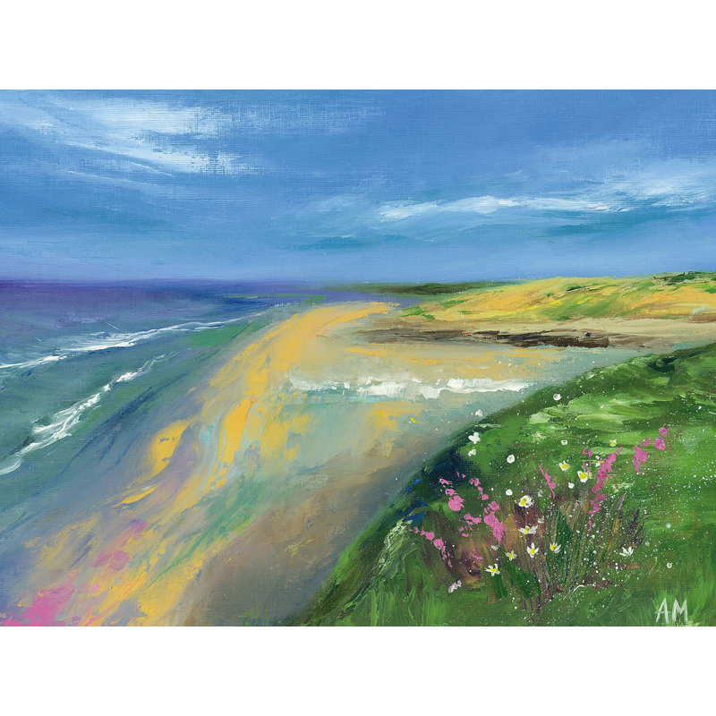 Bundoran Beach Ireland by Alison Mcilkenny - Wrapped Canvas Canvas, 30cm H x 40cm W x 3.8cm D