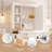Bathroom Mirror Storage Unit, 35'' X 28'', Versatile Function, Modern Look Style