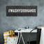 «Wash Your Hands» par Linda Woods, art mural sur toile-56962570