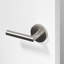 Levier de porte simple Stark de conception moderne dissimulée ne tourne pas pour (garde-robe, garde-manger ou couloir) - Style minimaliste élégant en nickel brossé-114645515