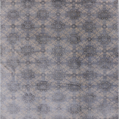 Tapis oriental gris