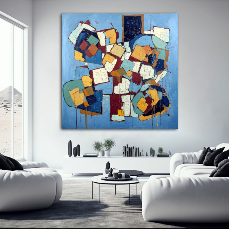 Clustered Thoughts II, 24" H x 24" W