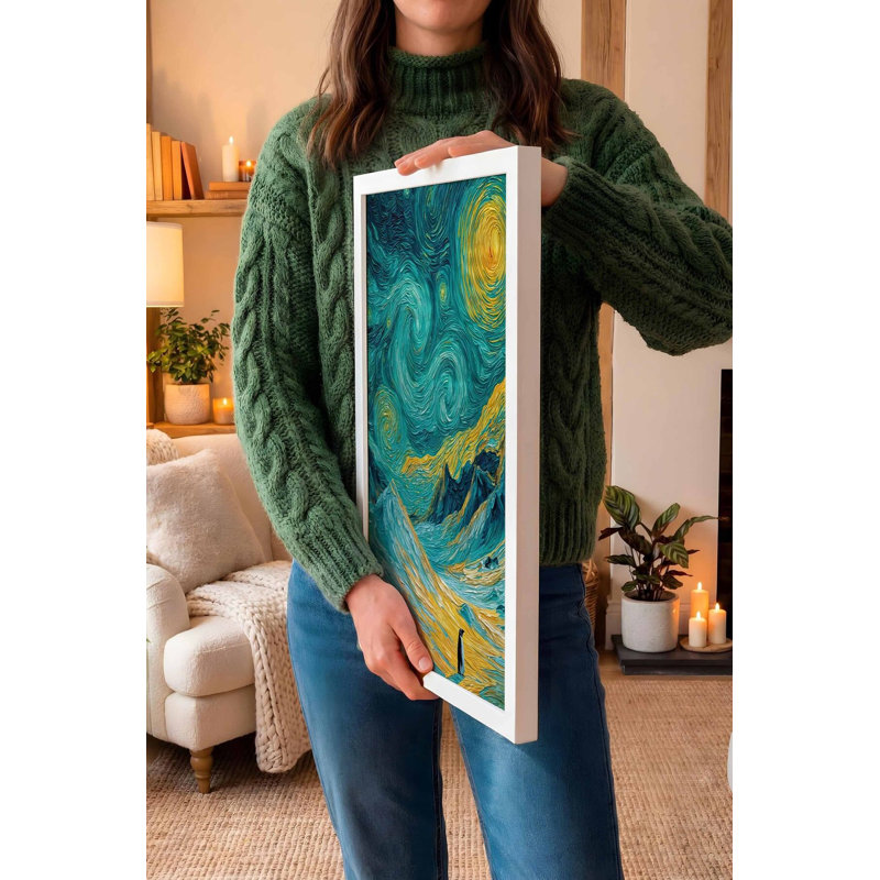 Peinture décorative encadrée