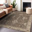 Tapis intérieur / extérieur brun lavable à la machine-1151991861