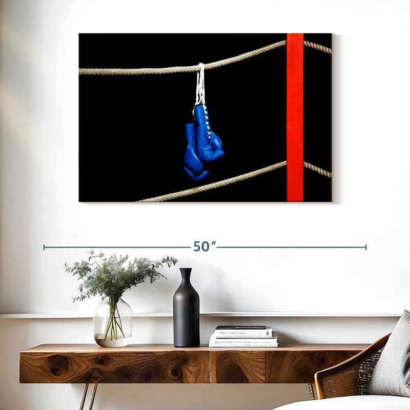 Boxing Gloves, 26" H x 39" W