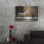 Art mural en métal luxueux «The exception prouve la règle» par Keith Thomson, 36 po x 24 po