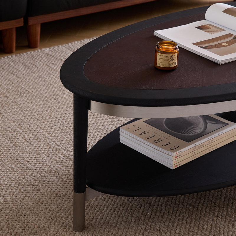 Table basse moderne de style rétro