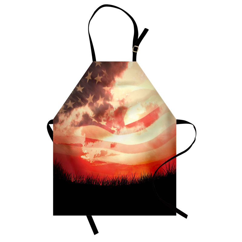 Abstract Bib Apron