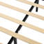 Lit plateforme tapissier transitionnel avec tête de lit à oreilles incurvée Lennox-119761691-119761690
