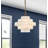 Silma 3 Dimmable Light Alabaster in Chandelier