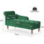 Hymes Velvet Chaise Lounge-1022695453