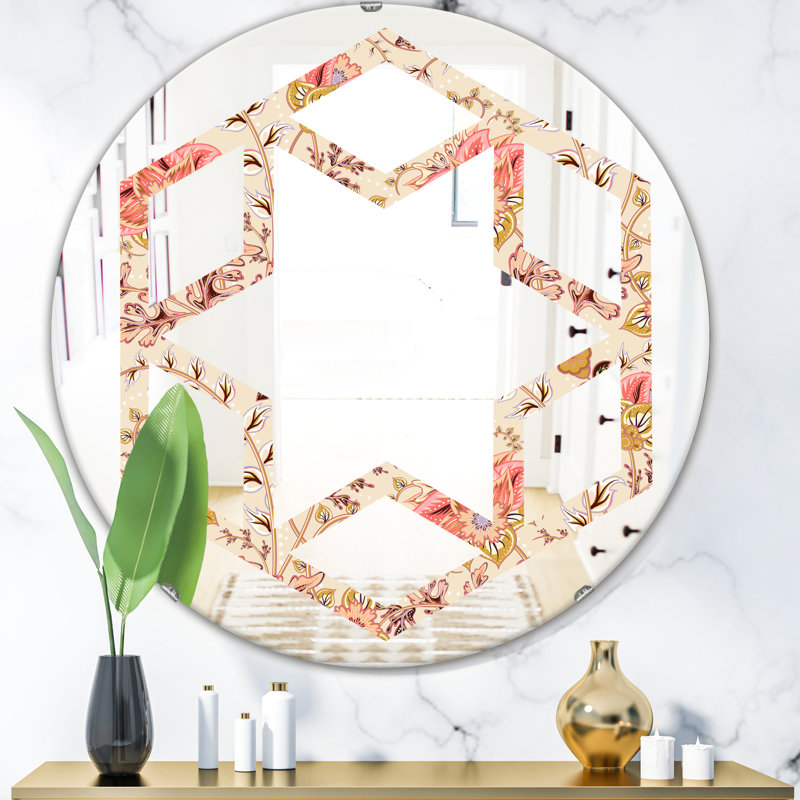 Miroir mural Hexagon Star, 23,6 po x 23,6 po
