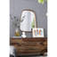 Miroir mural 27 po x 37 po avec cadre en bois pour les espaces - Idéal salon, salle de bain, vestibule, lignes minimalistes de style minimaliste, effet lumineux