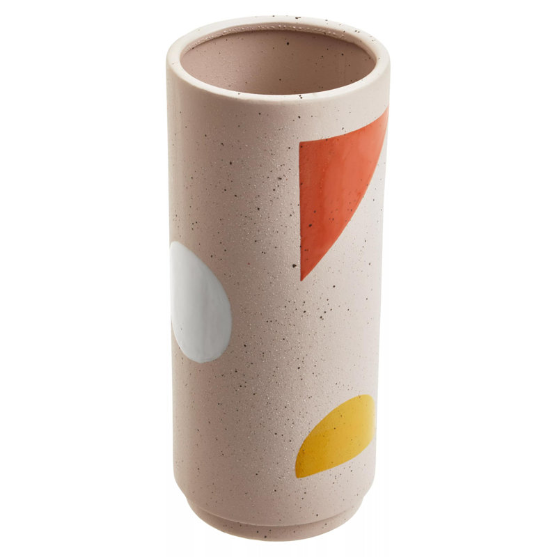 Sennett Earthenware Table Vase, 30cm H x 13cm W x 13cm D