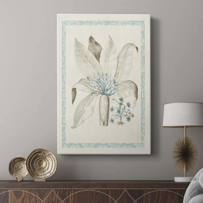 Bleu saule Besler V - galerie sur mesure, H 27 po x l 18 po