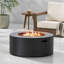 Modern 40,000 BTU Smokeless Iron Fire Pit-435176903