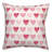  Tri Hearts Square Pillow Cover & Insert-1710887852