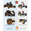 Kart électrique 24 V pour enfants, voiture de course à la dérive de 8 MPH, pour les enfants de 8 ans et plus-119356431