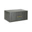 Nantucket Zumbrota Gray Wood Nightstand