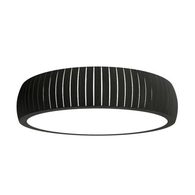 Plafonnier encastré 1 lumière DEL Barrel