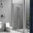 - W x 72'' H Bi-Fold Door Shower Door with-87842540-87842543