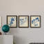 «Indigo Leaf Study I», ensemble de 3 peintures sur toile encadrées-1251340228-1251340229